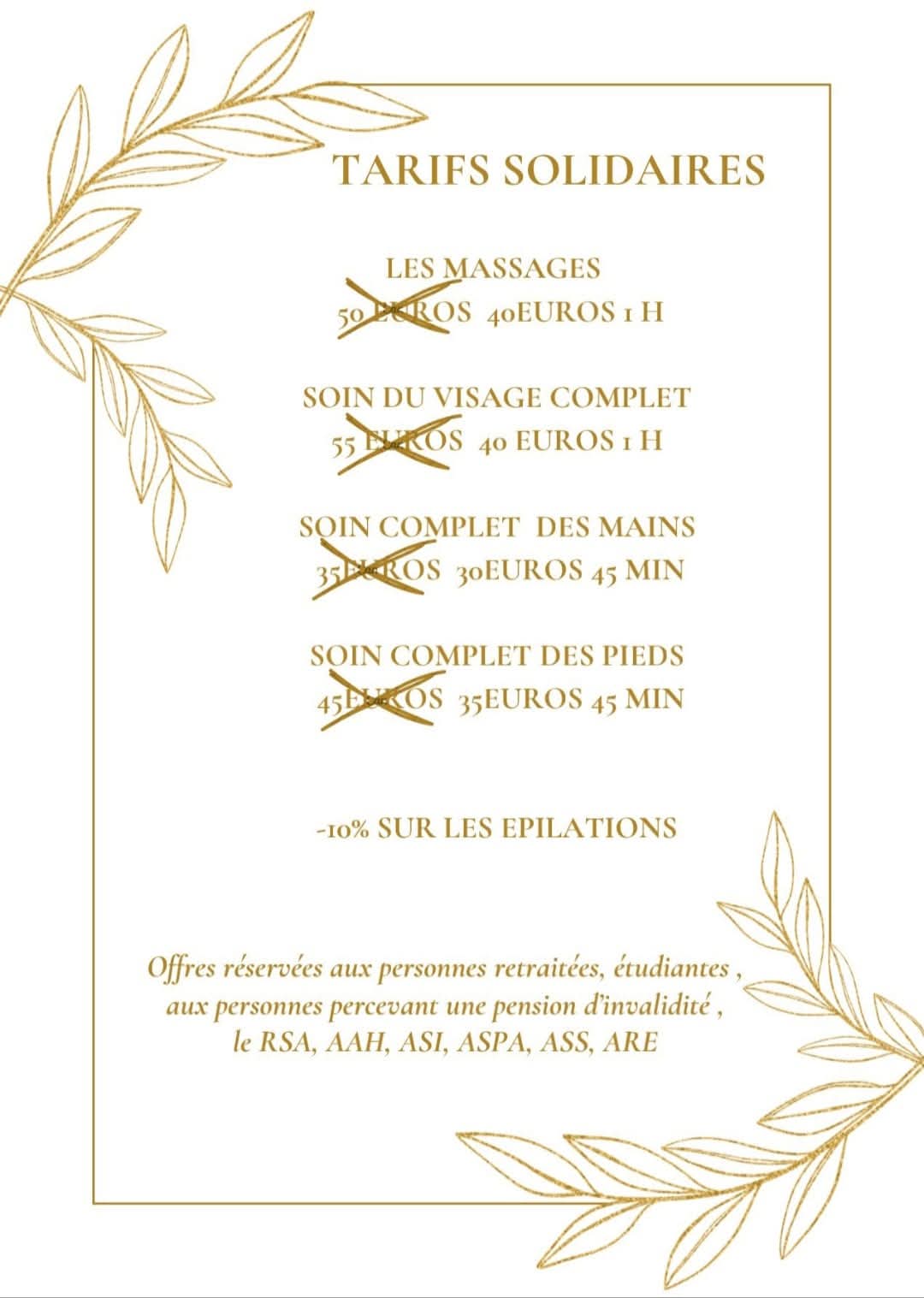 BRISSAC LOIRE AUBANCE / Esthéticienne