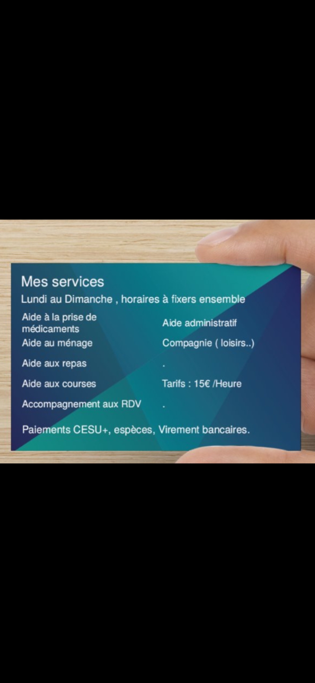 ESCRENNES / Auxiliaire de vie