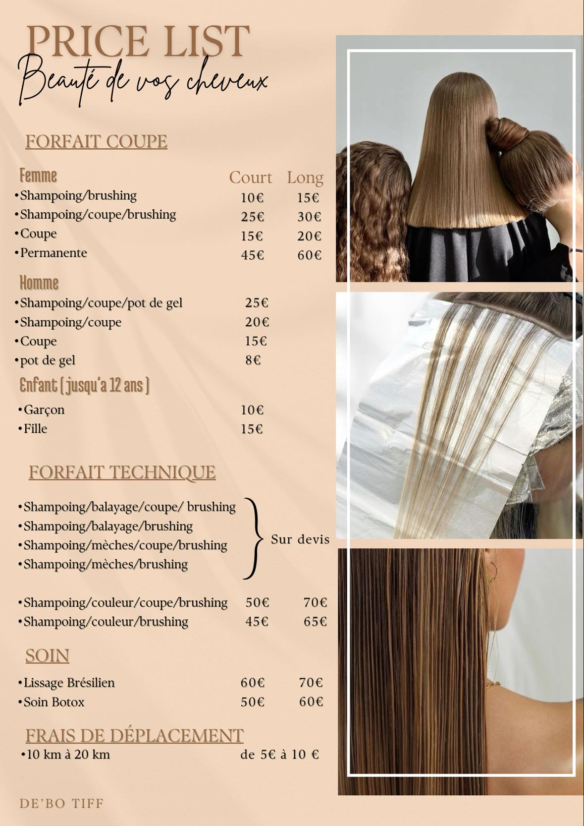 SOLER / Coiffeuse a domicile