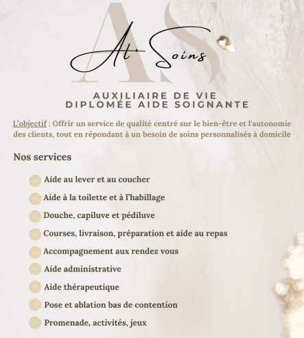 SAINT-NAZAIRE / Auxiliaire de vie diplômé Aide Soignante