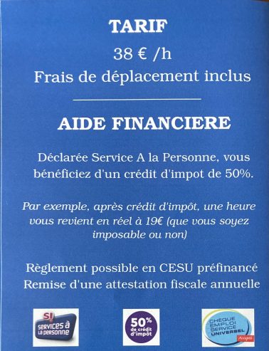 POUILLY-EN-BOIS / ACCOMPAGNEMENT ADMINISTRATIF ET NUMERIQUE A DOMICILE