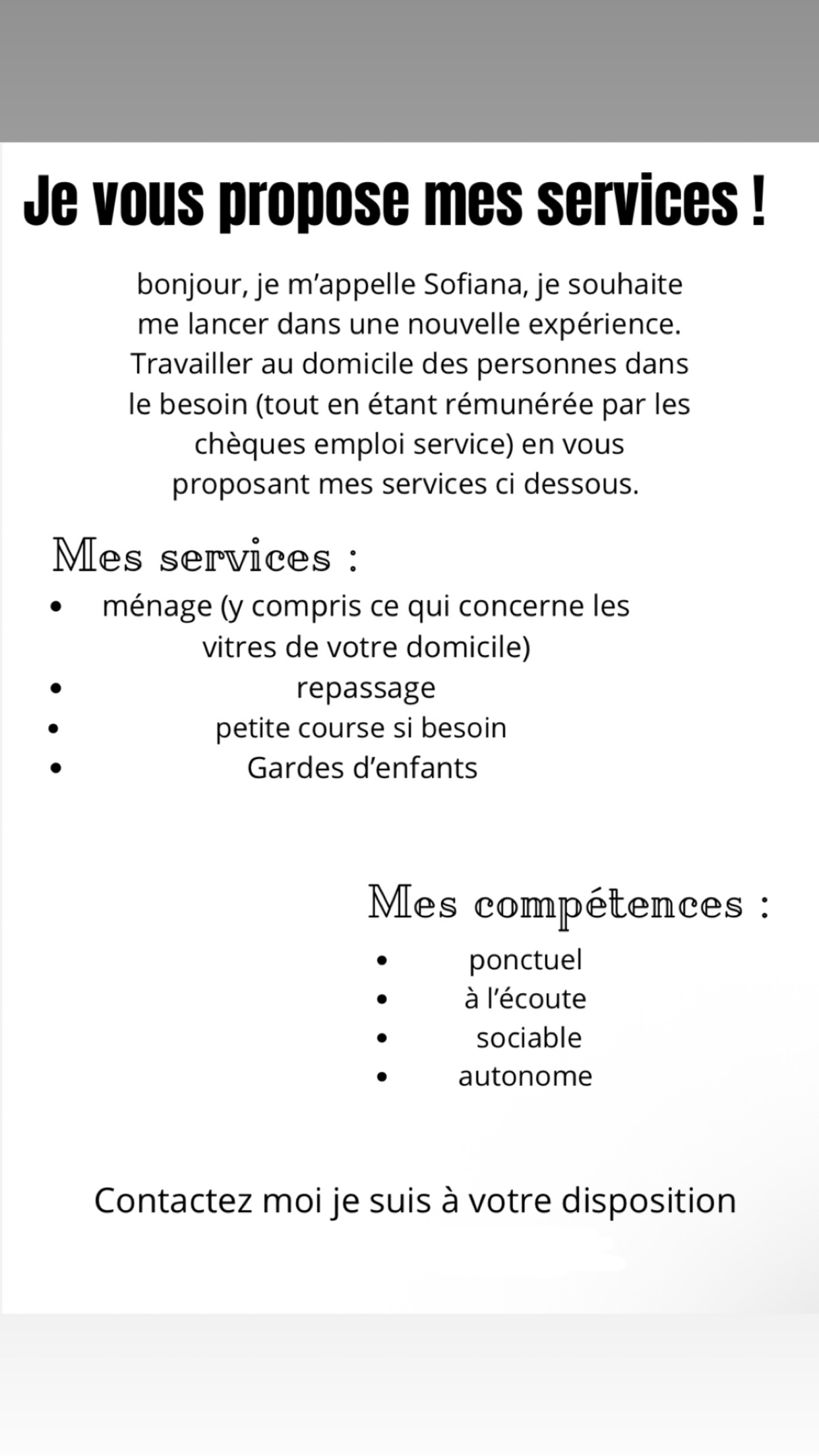 SAUMUR /Agent polyvalent chez particulier