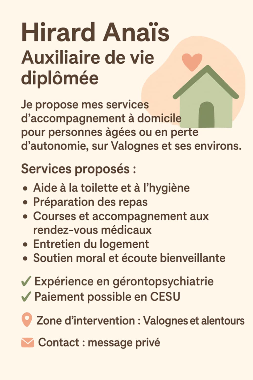 50700 /Auxiliaire de vie