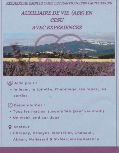 CHARPEY /AUXILIAIRE DE VIE (AES)