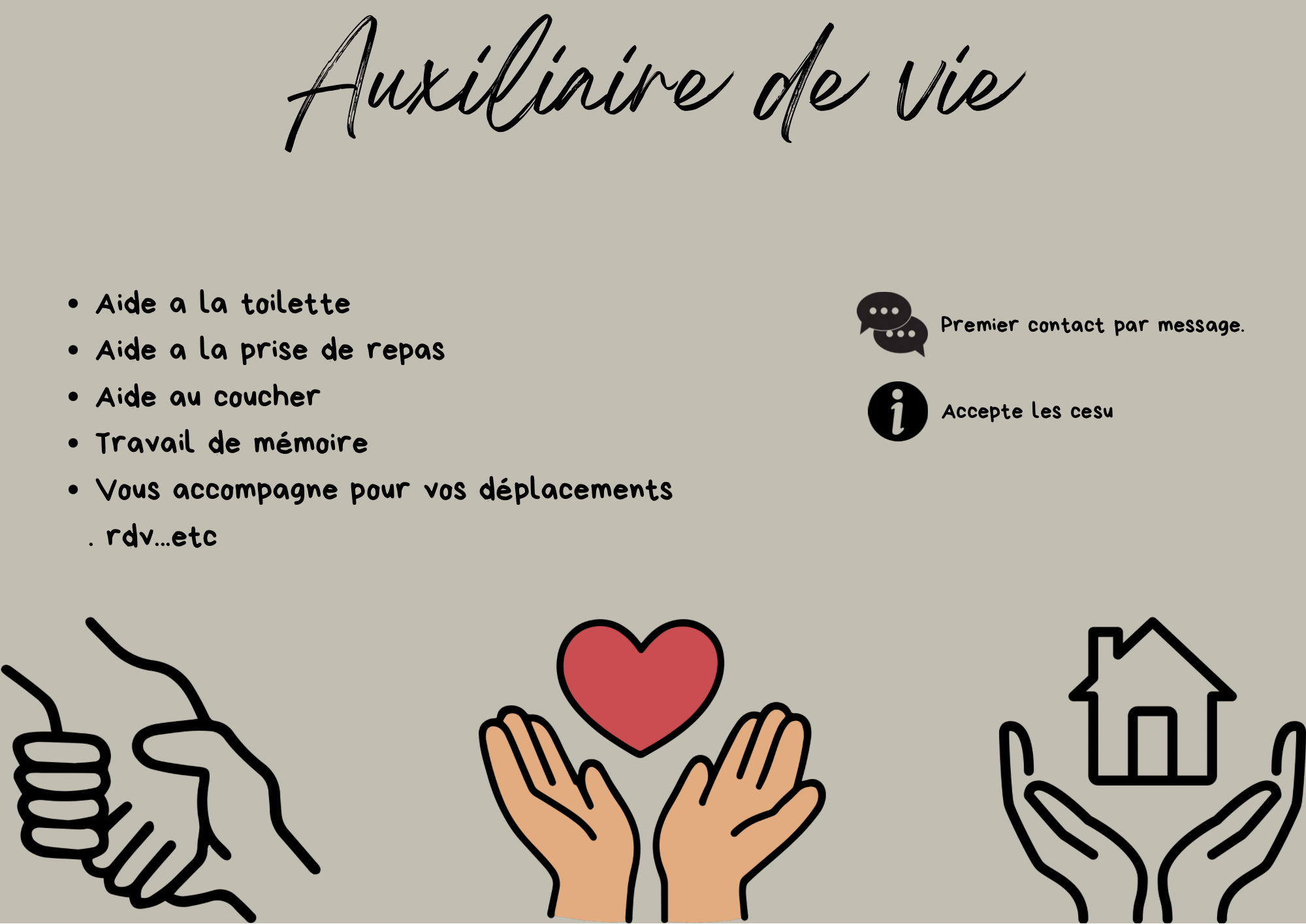 ALTHEN DES PALUDS /Auxiliaire de vie