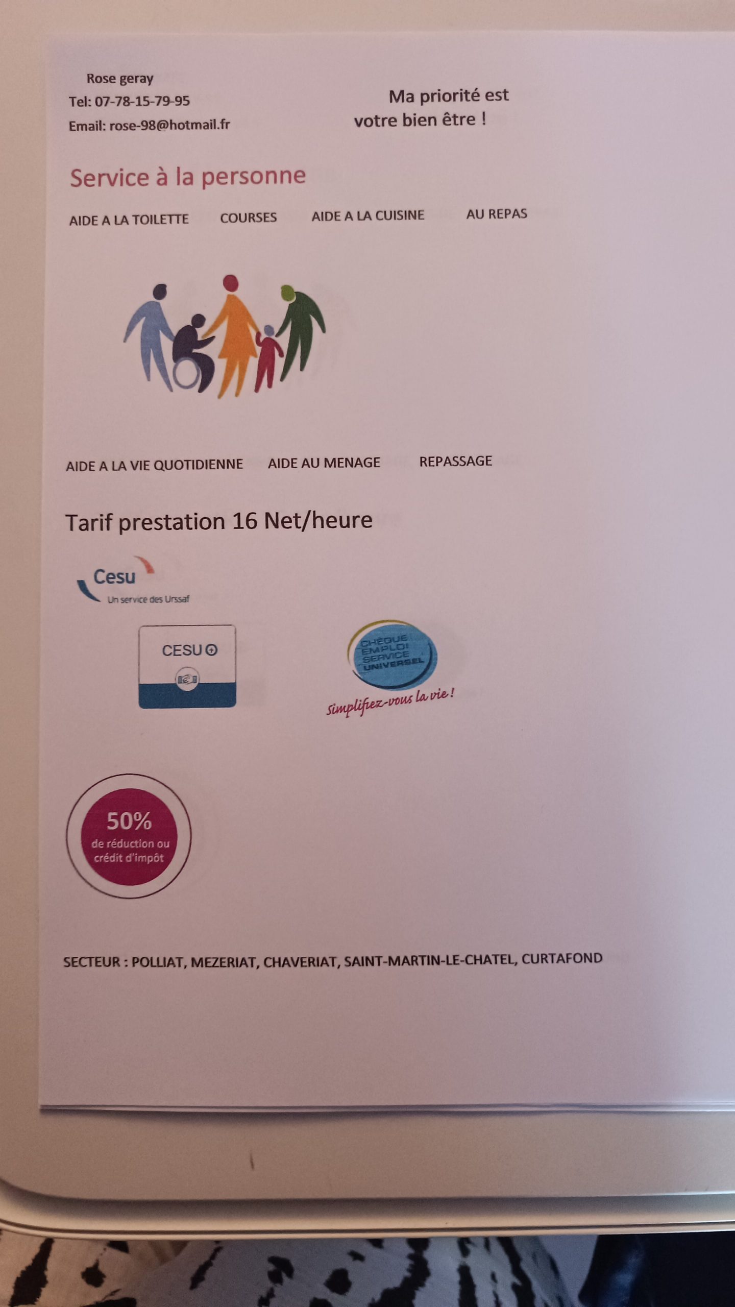 POLLIAT /Aide a domicile