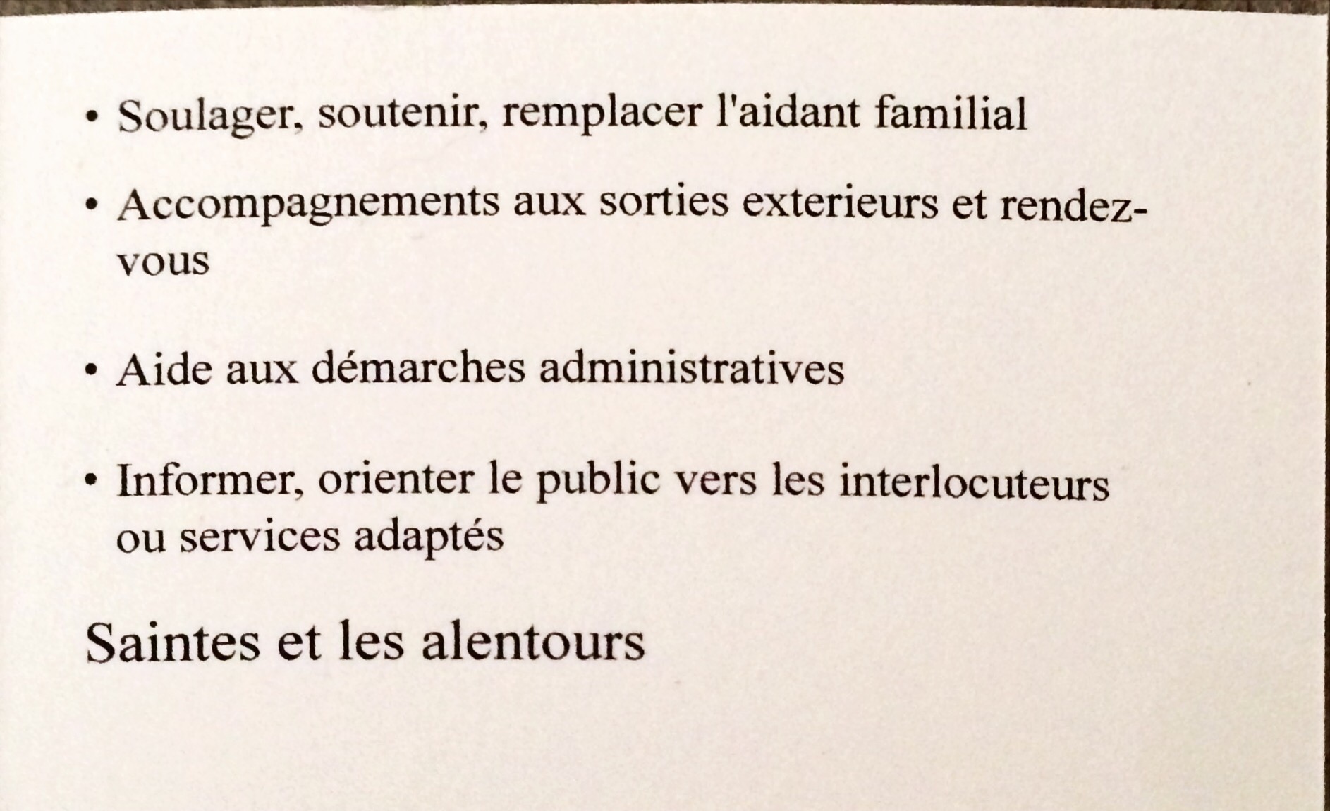 PONT L ABBE D ARNOULT /ACCOMPAGNATRICE AUXILIAIRE DE VIE DIPLÔMÉE SOIGNANTE