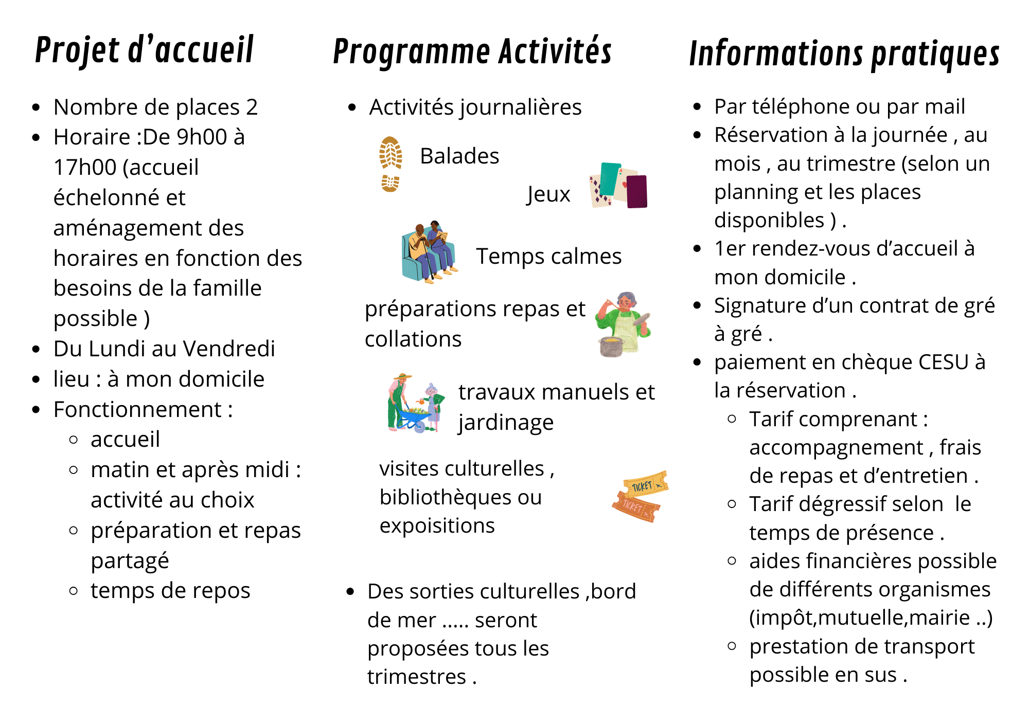 PELLOUAILLES LES VIGNES /Accueil de jours