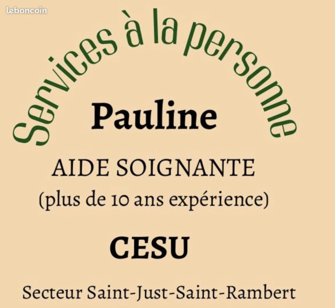 ST JUST ST RAMBERT /Services à la personne (coiffure, jardinage, jeux, cuisine,…)