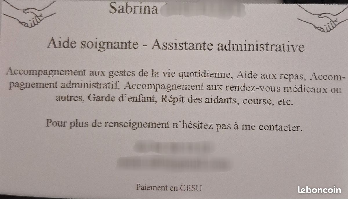 MARTIGNE FERCHAUD / Auxilliaire de vie