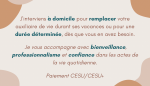 LA JARRIE / Auxiliaire de vie diplômée Aide soignante à domicile